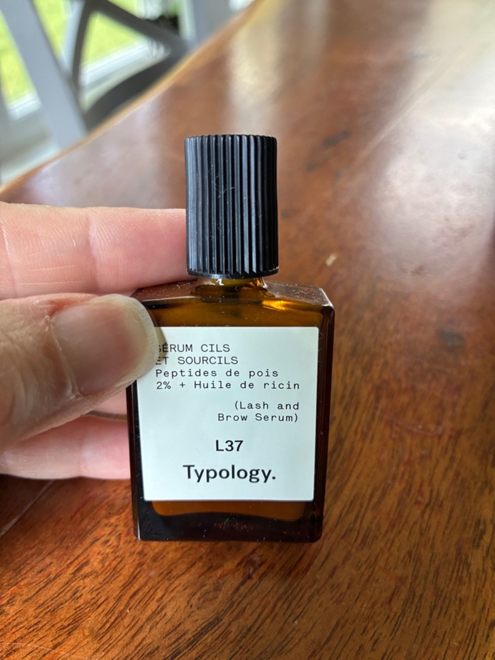 Typology L37 — Densifying Lash and Brow Serum2% Pea Peptides + Castor Oil